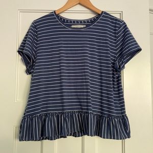 Abercrombie & Fitch Peplum Top NEW